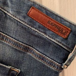 Express Barely Bootcut Jeans